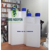 Chai nhựa HDPE 1 lít hai đầu đựng dầu nhớt