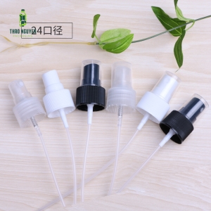 Vòi nhấn phun sương đen và trắng phi 18, 20, 24