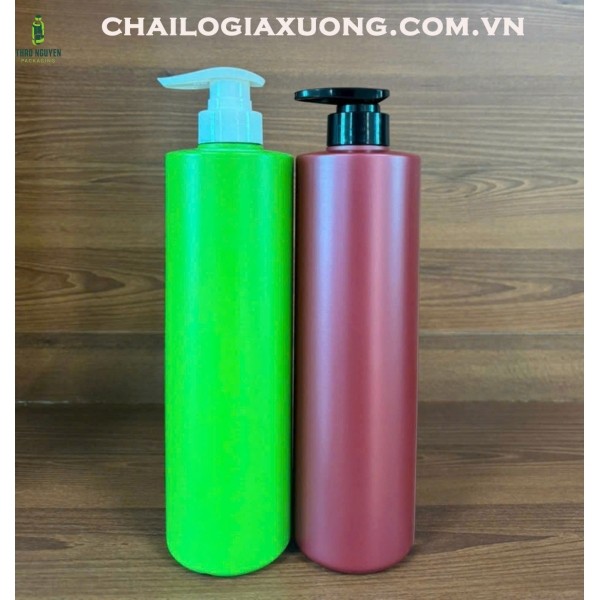 Chai nhựa 500ml tròn cao